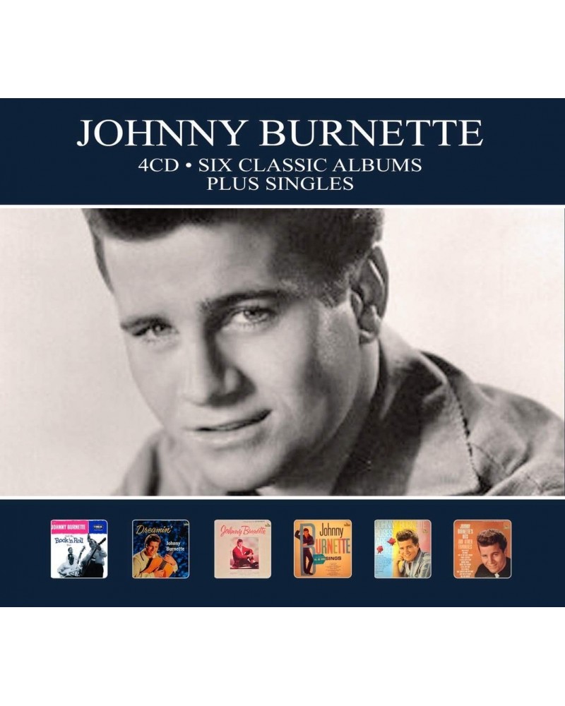 Johnny Burnette SIX CLASSIC ALBUMS PLUS SINGLES CD $5.94 CD