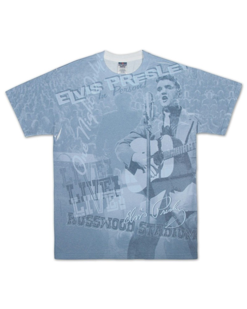 Elvis Presley Crowd Pleaser Sublimated T-shirt $19.20 Shirts