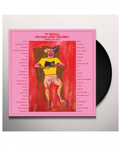 Ty Segall PIG MAN LIVES VOLUME 1 - DEMOS 2007-2017 (4LP) Vinyl Record $17.74 Vinyl