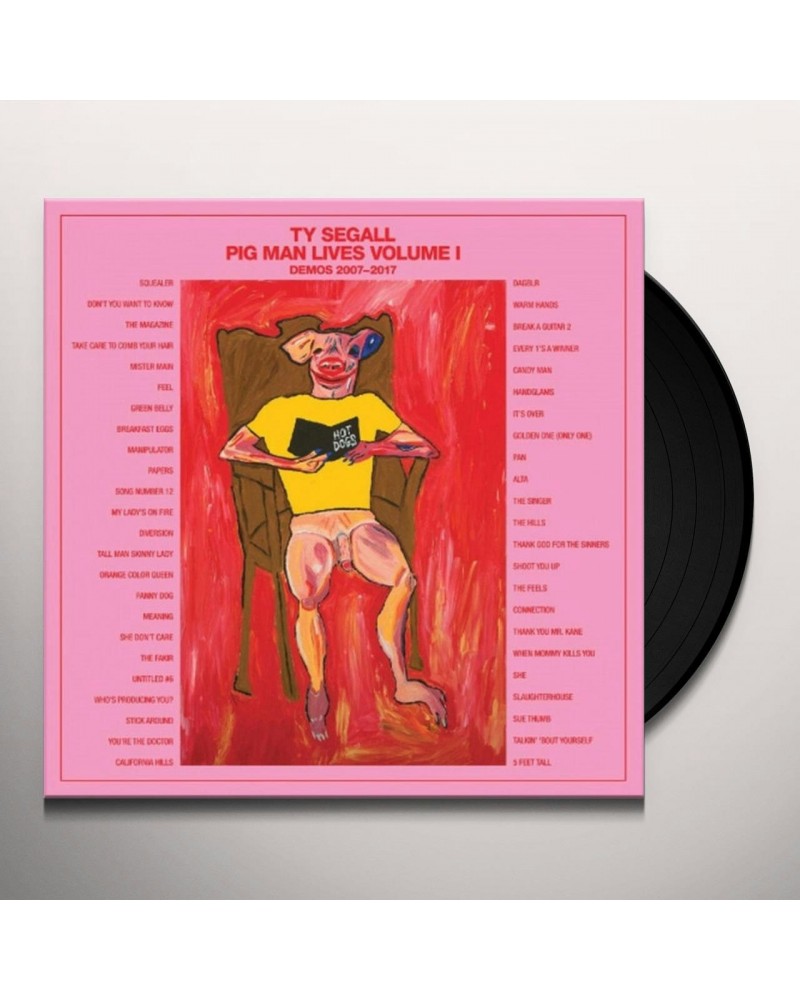 Ty Segall PIG MAN LIVES VOLUME 1 - DEMOS 2007-2017 (4LP) Vinyl Record $17.74 Vinyl