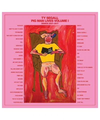 Ty Segall PIG MAN LIVES VOLUME 1 - DEMOS 2007-2017 (4LP) Vinyl Record $17.74 Vinyl