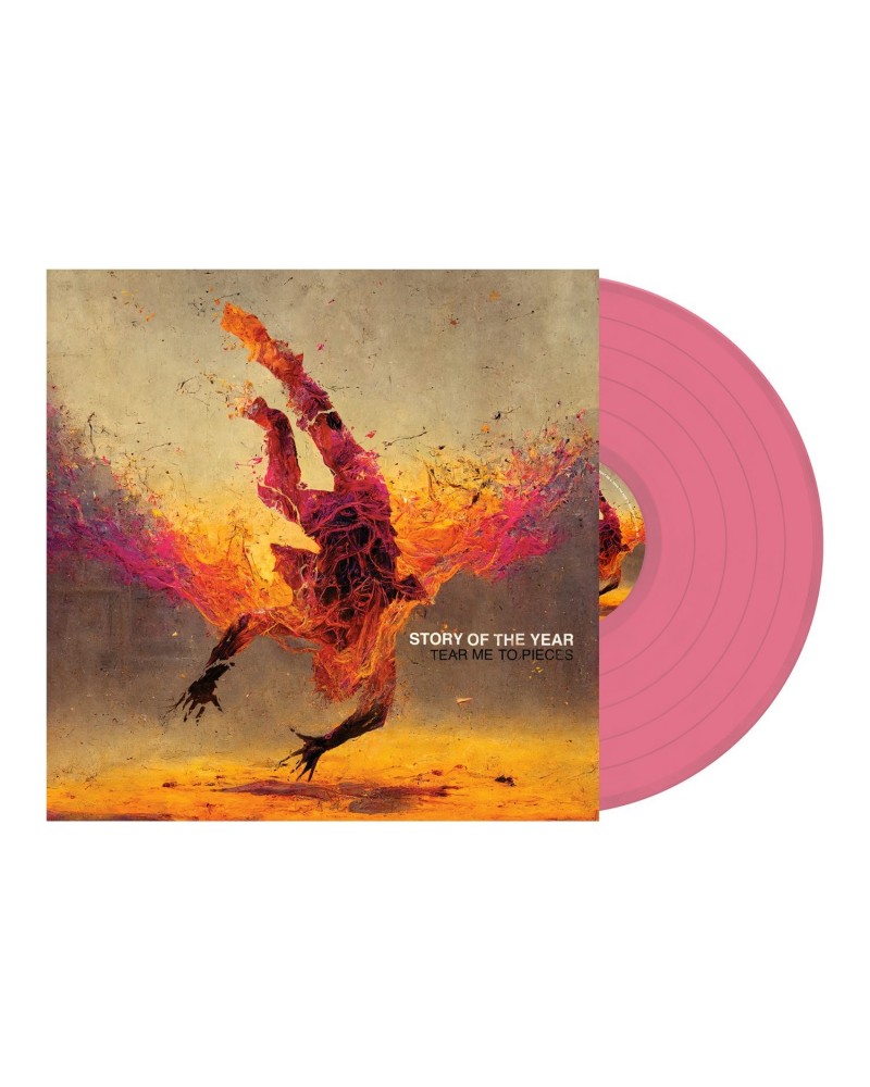 Story Of The Year Tear Me To Pieces' Transparent Magenta Vinyl $8.49 Vinyl