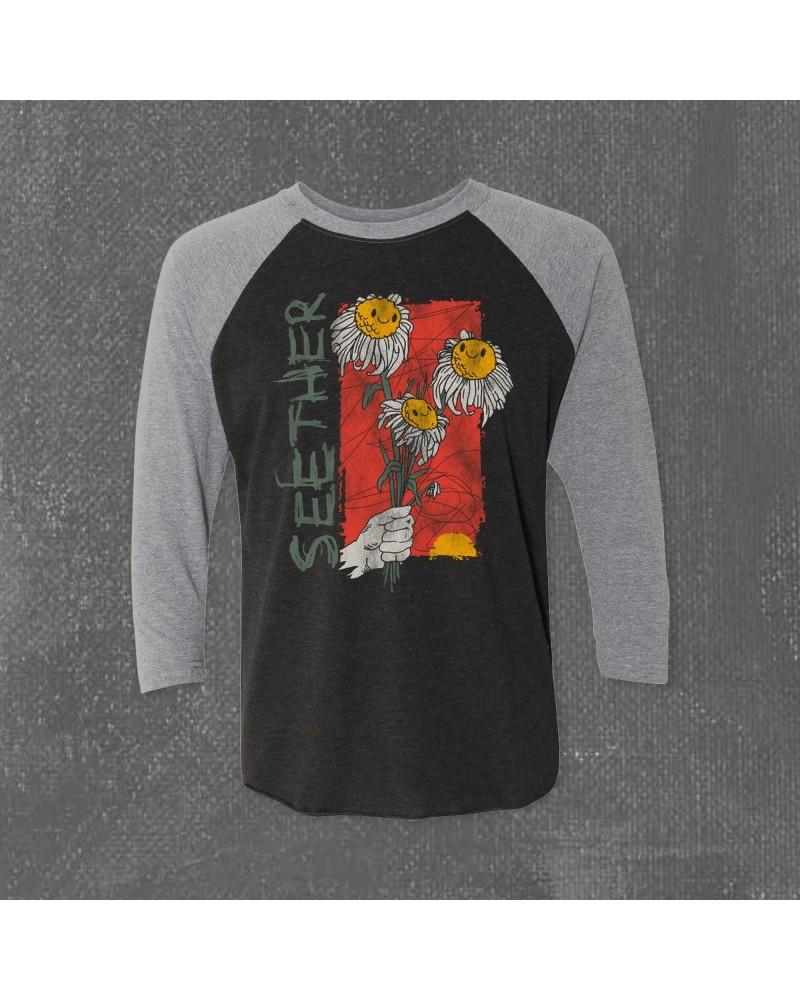 Seether Sunflower Raglan $14.70 Shirts