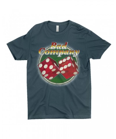 Bad Company T-Shirt | Straight Shooter Roll The Dice Distressed Shirt $9.48 Shirts