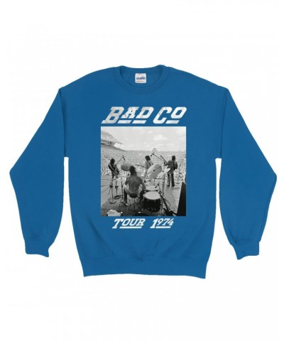 Bad Company Sweatshirt | 1974 On Stage Tour Sweatshirt $16.43 Sweatshirts