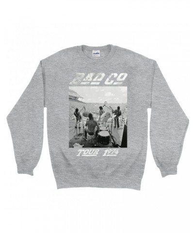 Bad Company Sweatshirt | 1974 On Stage Tour Sweatshirt $16.43 Sweatshirts