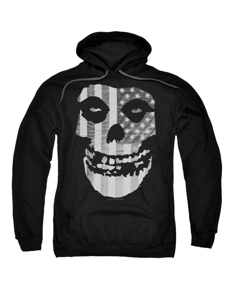 Misfits Hoodie | FIEND FLAG Pull-Over Sweatshirt $12.25 Sweatshirts