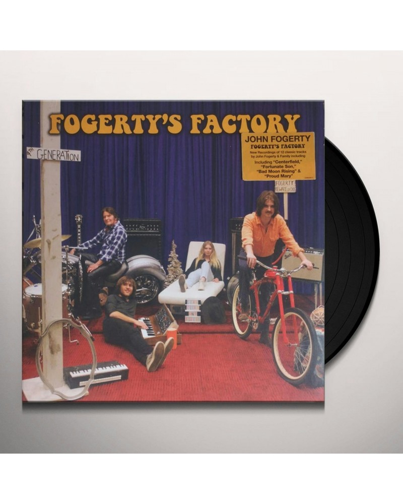 John Fogerty Fogerty's Factory Vinyl Record $7.52 Vinyl