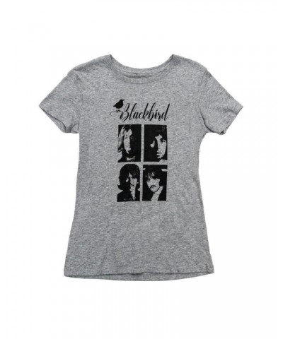 The Beatles (White Album) Blackbird Women's T-Shirt $9.60 Shirts