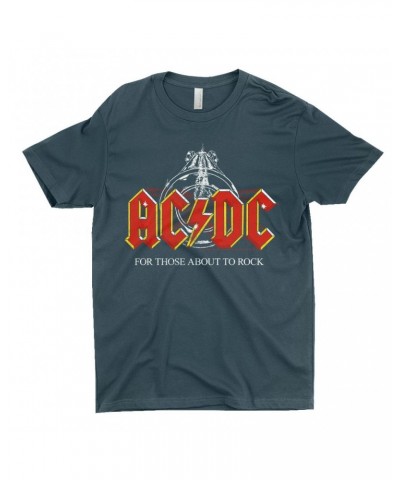 AC/DC T-Shirt | For Those About To Rock Cannon Shot Distressed Shirt $9.23 Shirts