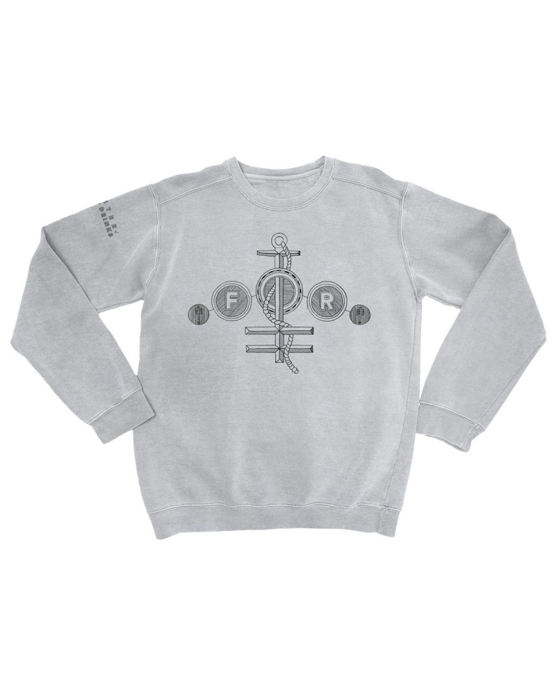 Frightened Rabbit Winter of Mixed Drinks Anniversary Sweatshirt Grey $18.00 Sweatshirts