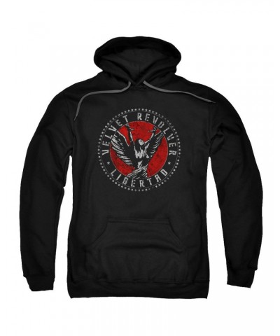 Velvet Revolver Hoodie | CIRCLE LOGO Pull-Over Sweatshirt $16.10 Sweatshirts