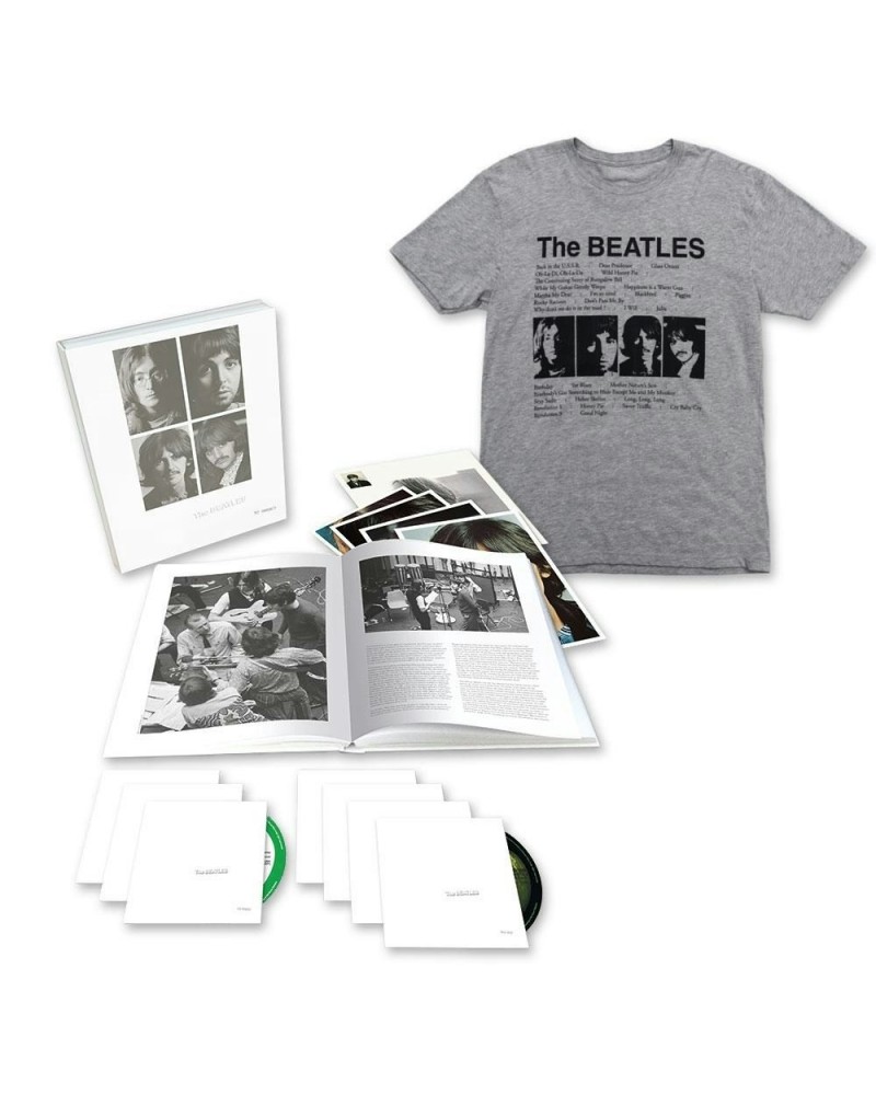 The Beatles (White Album) Super Deluxe Edition + T-Shirt $86.95 Shirts