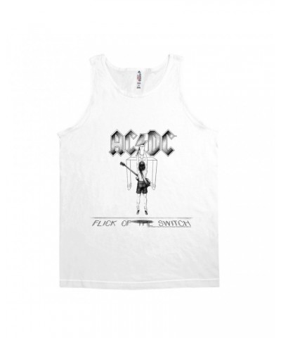 AC/DC Unisex Tank Top | Flick Of The Switch Album Sketch Shirt $8.73 Shirts