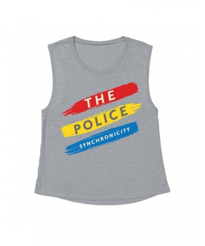 The Police Ladies' Muscle Tank Top | Synchronicity In Color Shirt $11.20 Shirts