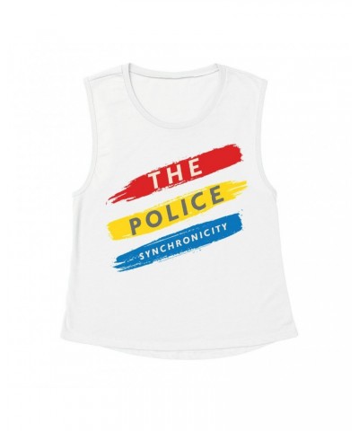 The Police Ladies' Muscle Tank Top | Synchronicity In Color Shirt $11.20 Shirts