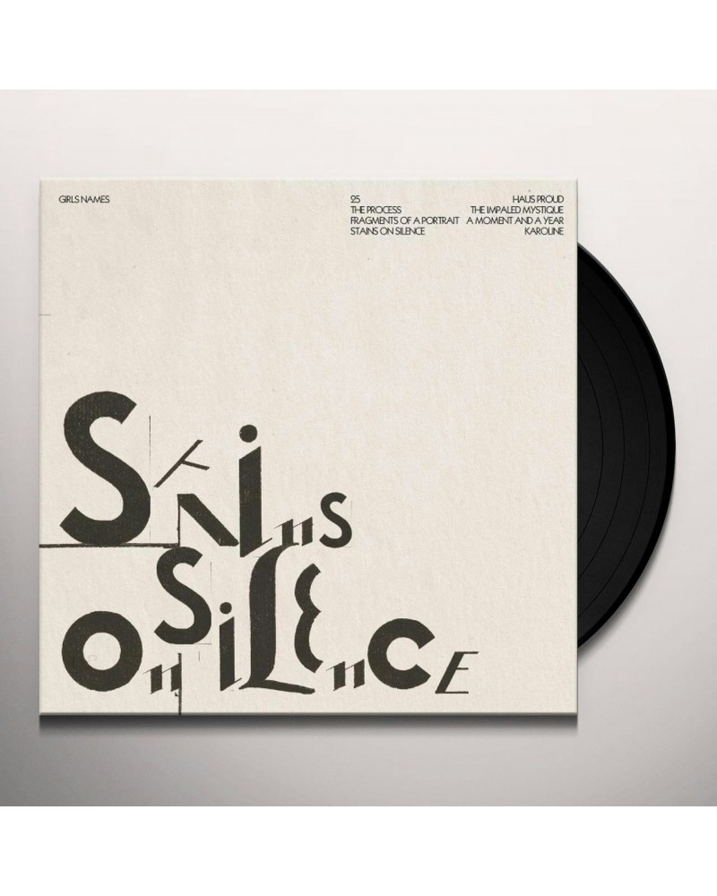 Girls Names Stains on Silence Vinyl Record $11.60 Vinyl