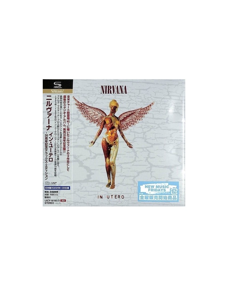 Nirvana IN UTERO - 30TH ANNIVERSARY CD $13.14 CD