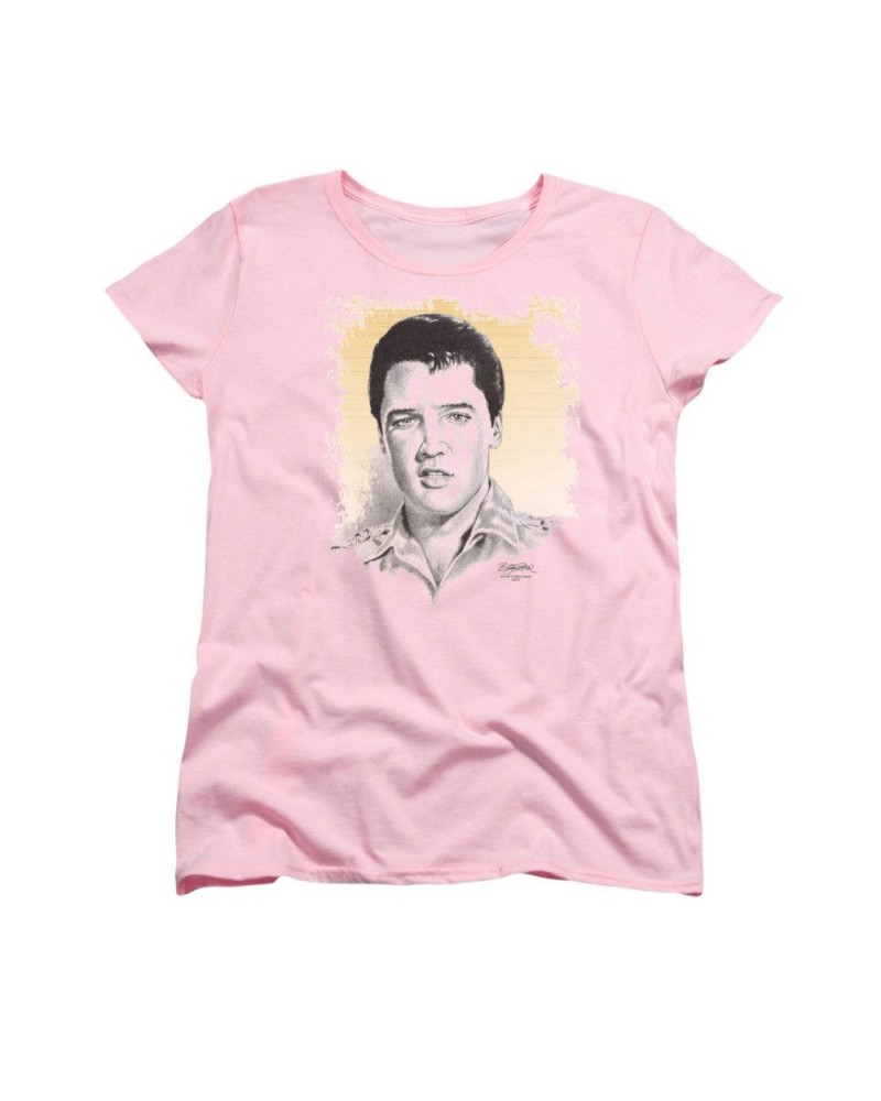 Elvis Presley Women's Shirt | MATINEE IDOL Ladies Tee $7.31 Shirts