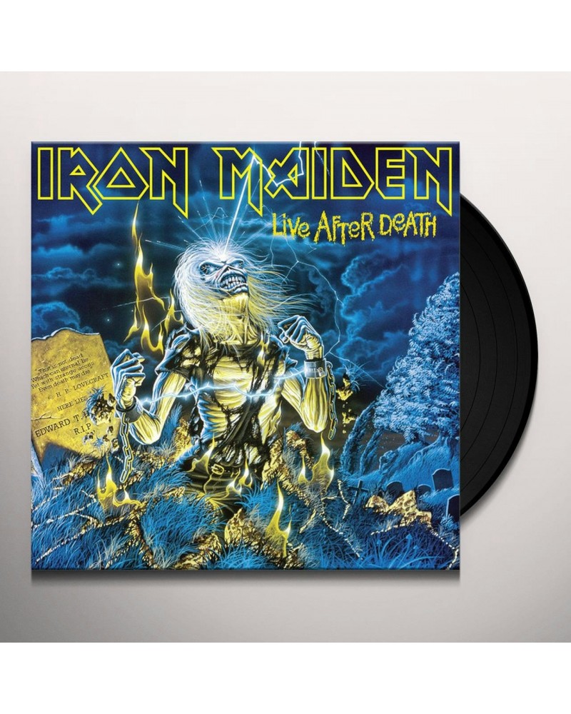 Iron Maiden LIVE AFTER DEATH Vinyl Record $16.92 Vinyl