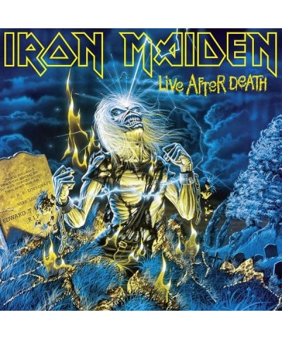 Iron Maiden LIVE AFTER DEATH Vinyl Record $16.92 Vinyl