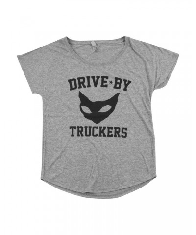 Drive-By Truckers Women's Grey Cat T-Shirt $4.90 Shirts