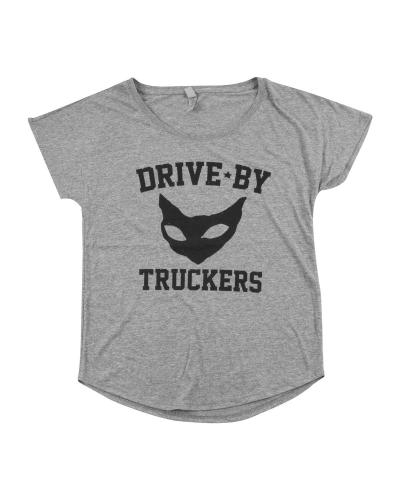 Drive-By Truckers Women's Grey Cat T-Shirt $4.90 Shirts