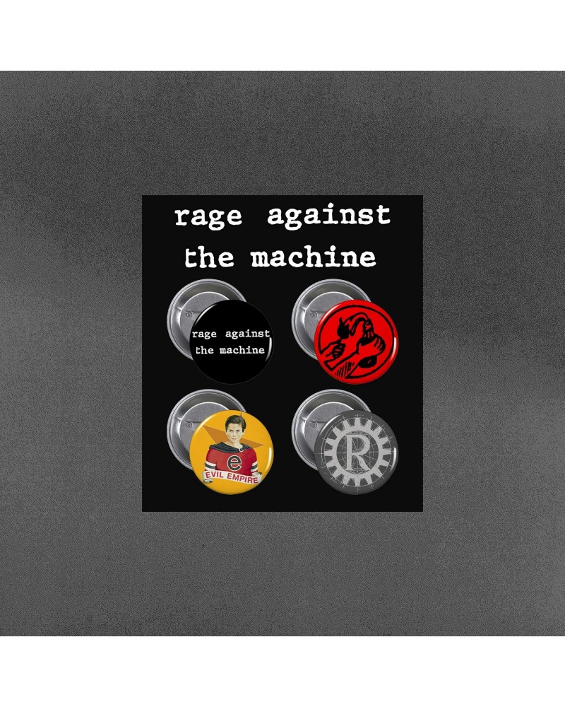 Rage Against The Machine Legacy Button Pack $3.80 Accessories