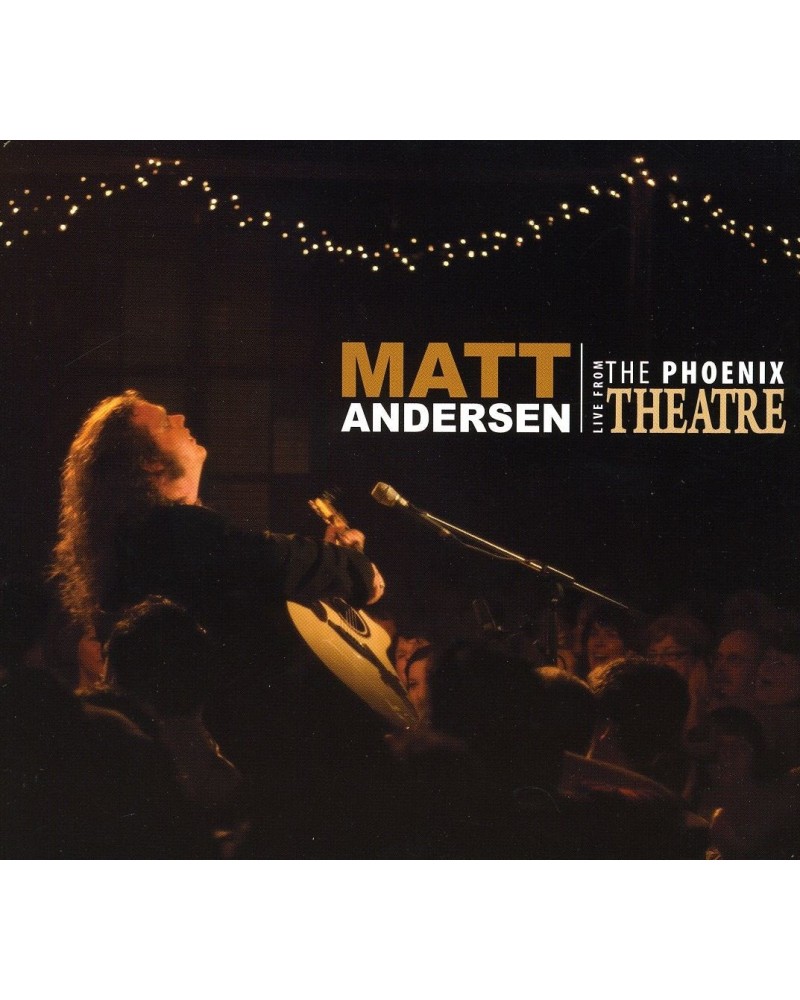 Matt Andersen LIVE FROM THE PHOENIX CD $4.90 CD