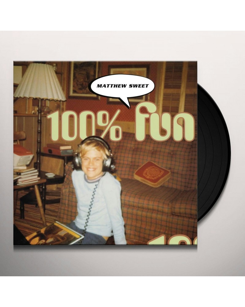 Matthew Sweet 100% Fun Vinyl Record $22.00 Vinyl