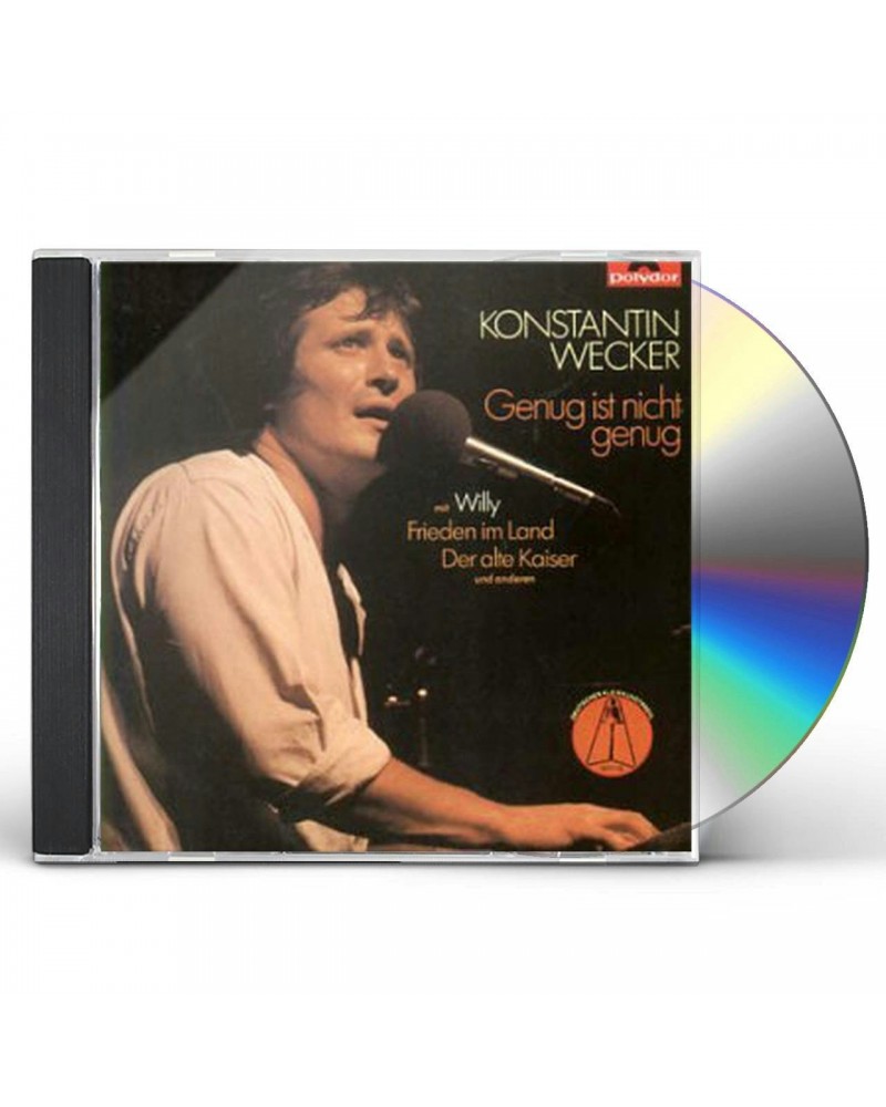 Konstantin Wecker GENUG 1ST NICHT GENUG CD $5.93 CD