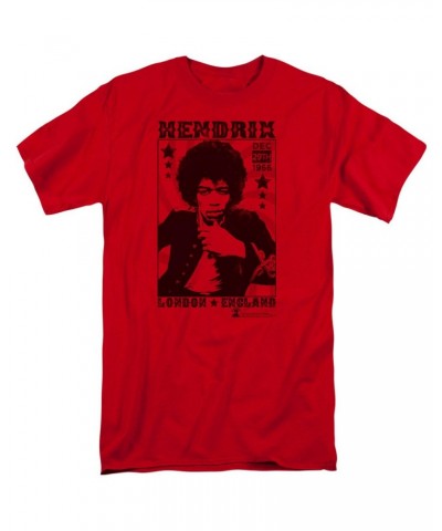 Jimi Hendrix London 1966 Tall T-shirt $15.20 Shirts