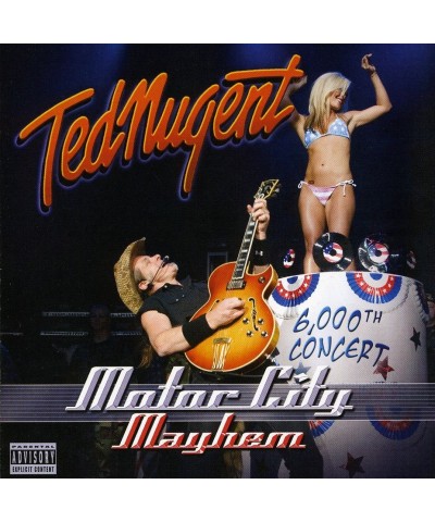 Ted Nugent MOTOR CITY MAYHEM: 6 000TH CONCERT CD $8.10 CD