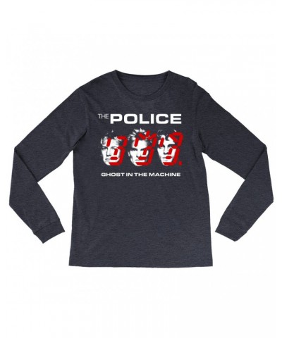 The Police Long Sleeve Shirt | Double Image Ghost In The Machine Shirt $12.28 Shirts