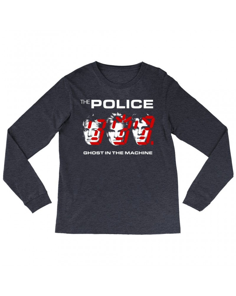 The Police Long Sleeve Shirt | Double Image Ghost In The Machine Shirt $12.28 Shirts