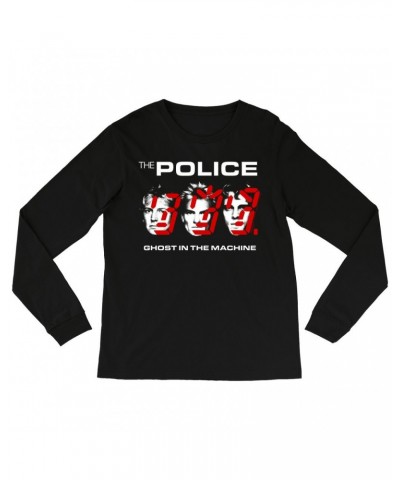 The Police Long Sleeve Shirt | Double Image Ghost In The Machine Shirt $12.28 Shirts