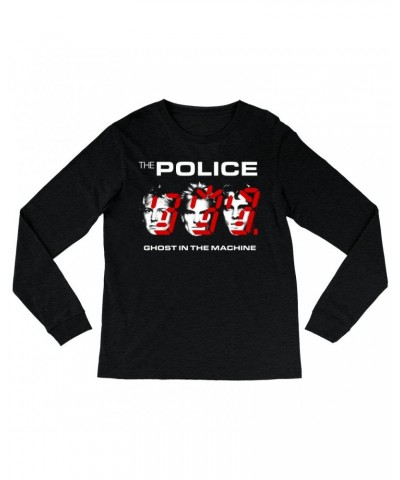 The Police Long Sleeve Shirt | Double Image Ghost In The Machine Shirt $12.28 Shirts