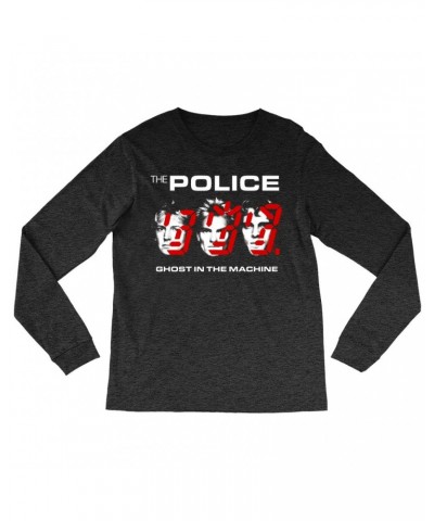 The Police Long Sleeve Shirt | Double Image Ghost In The Machine Shirt $12.28 Shirts