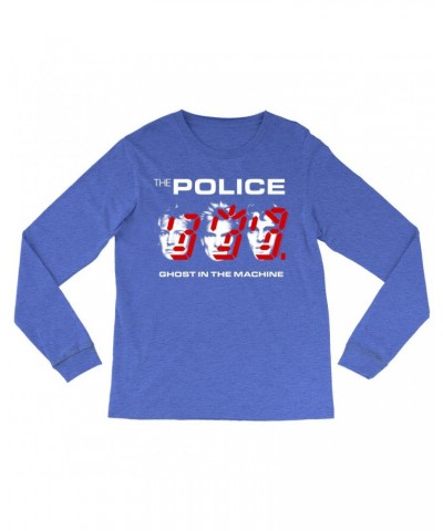 The Police Long Sleeve Shirt | Double Image Ghost In The Machine Shirt $12.28 Shirts