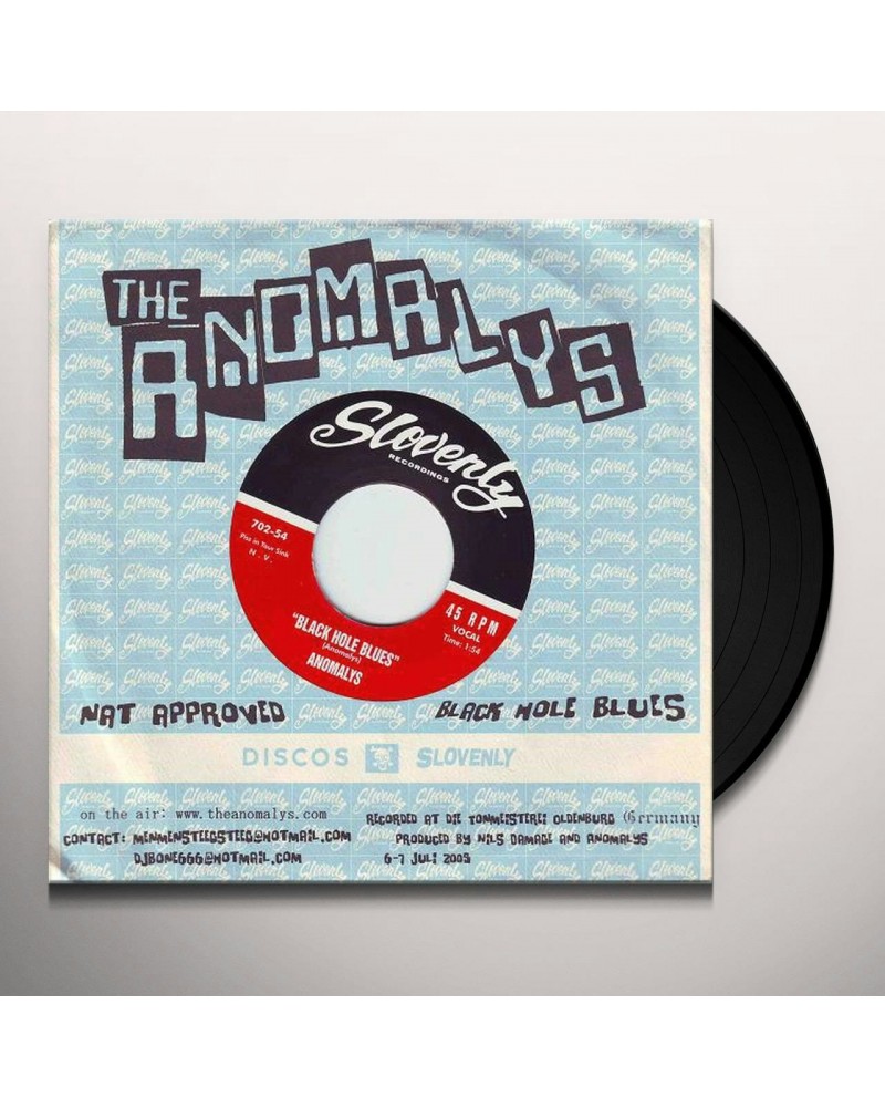 The Anomalys BLACK HOLE BLUES Vinyl Record $4.07 Vinyl