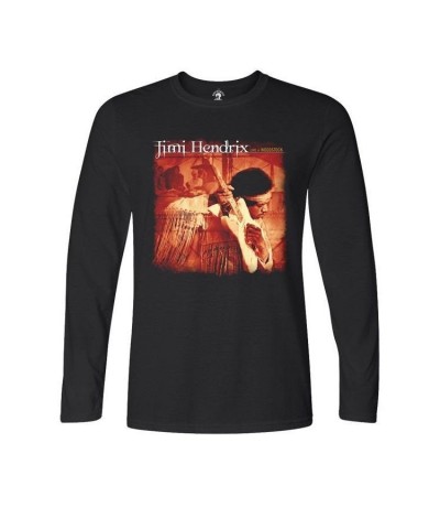 Jimi Hendrix Live at Woodstock Longsleeve T-shirt $15.30 Shirts