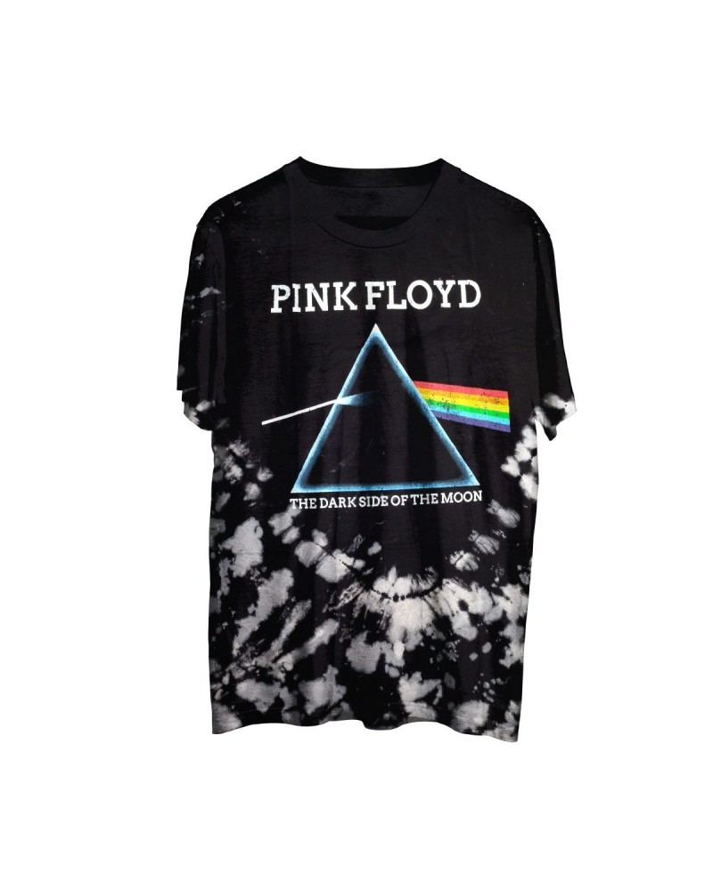 Pink Floyd Dark Side Prism Black Tie Dye Big & Tall T-shirt $11.50 Shirts