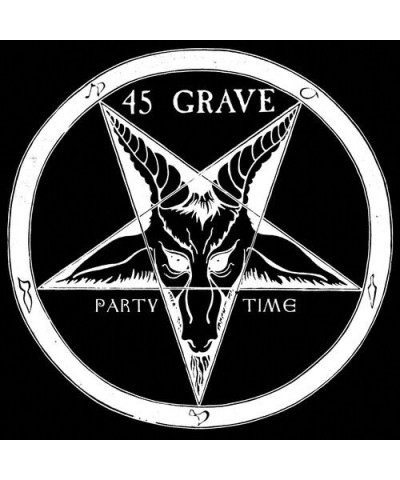 45 Grave PARTY TIME (SILVER) Vinyl Record $4.32 Vinyl