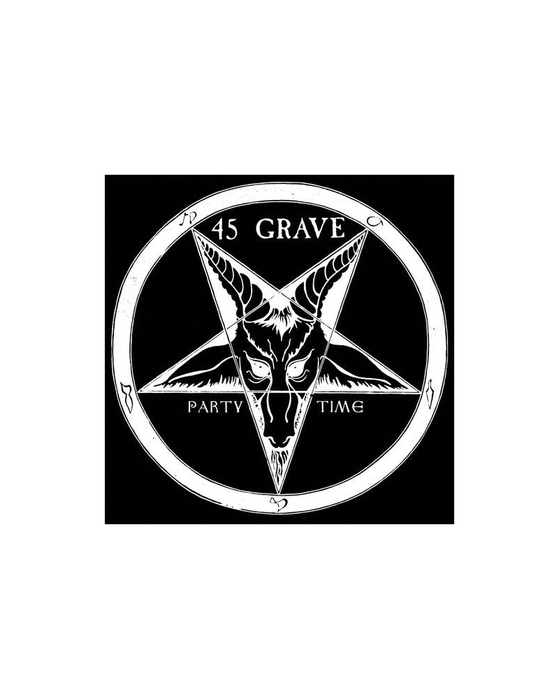 45 Grave PARTY TIME (SILVER) Vinyl Record $4.32 Vinyl