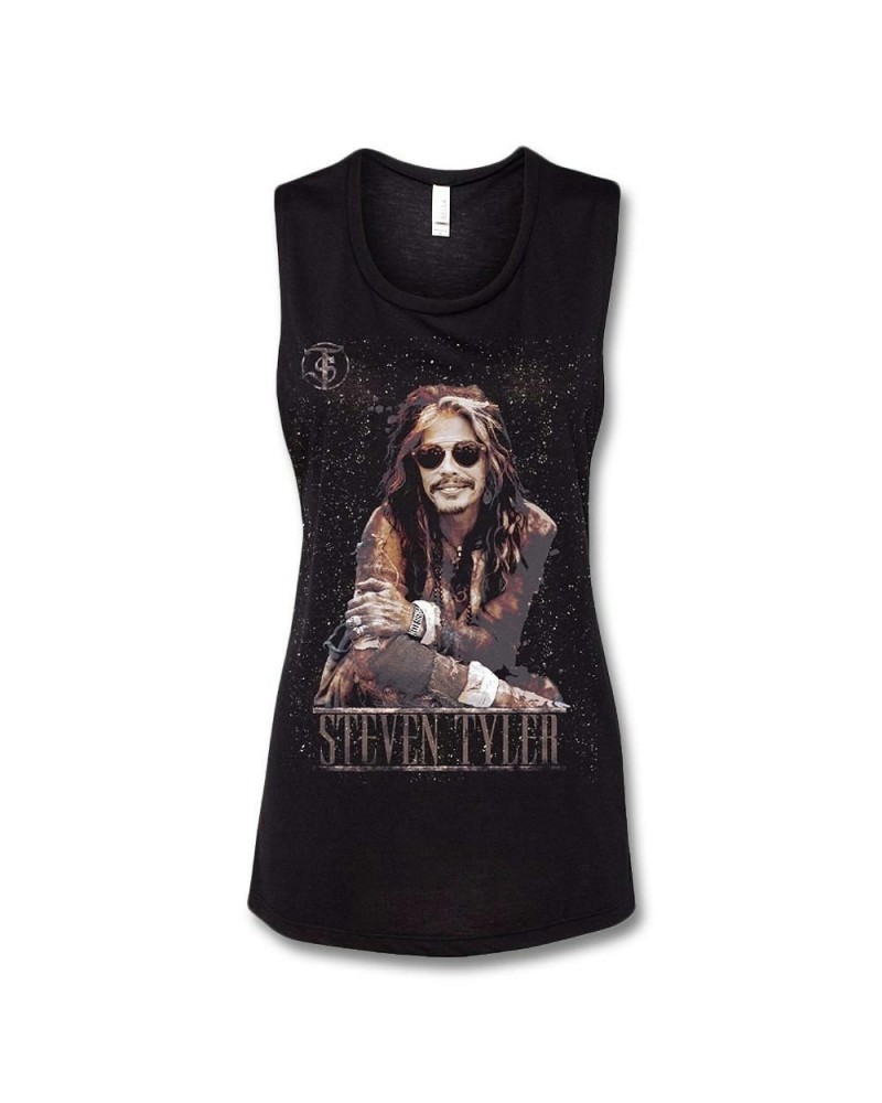 Steven Tyler Portrait Muscle Tank - Women's $14.68 Shirts