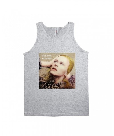 David Bowie Unisex Tank Top | Hunky Dory Album Cover Shirt $7.98 Shirts