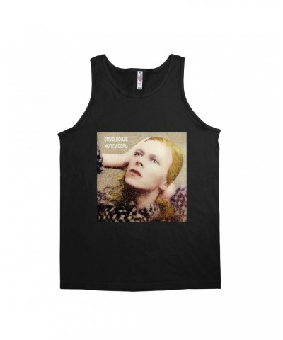 David Bowie Unisex Tank Top | Hunky Dory Album Cover Shirt $7.98 Shirts