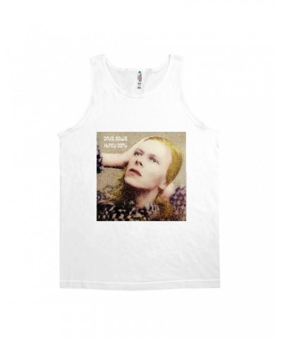 David Bowie Unisex Tank Top | Hunky Dory Album Cover Shirt $7.98 Shirts