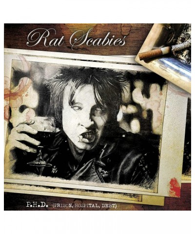 Rat Scabies P.H.D. (Prison Hospital Debt) Vinyl Record $12.00 Vinyl