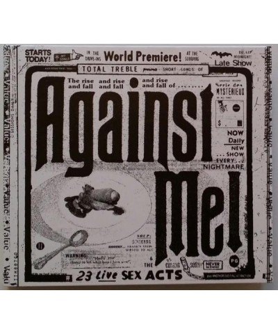 Against Me! 23 LIVE SEX ACTS CD $5.20 CD